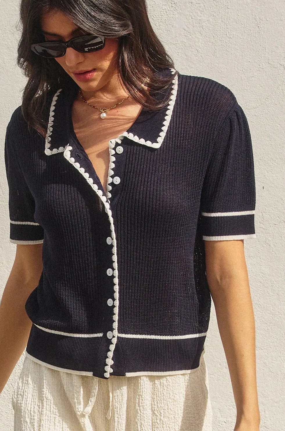 Bay Breeze Knit Top