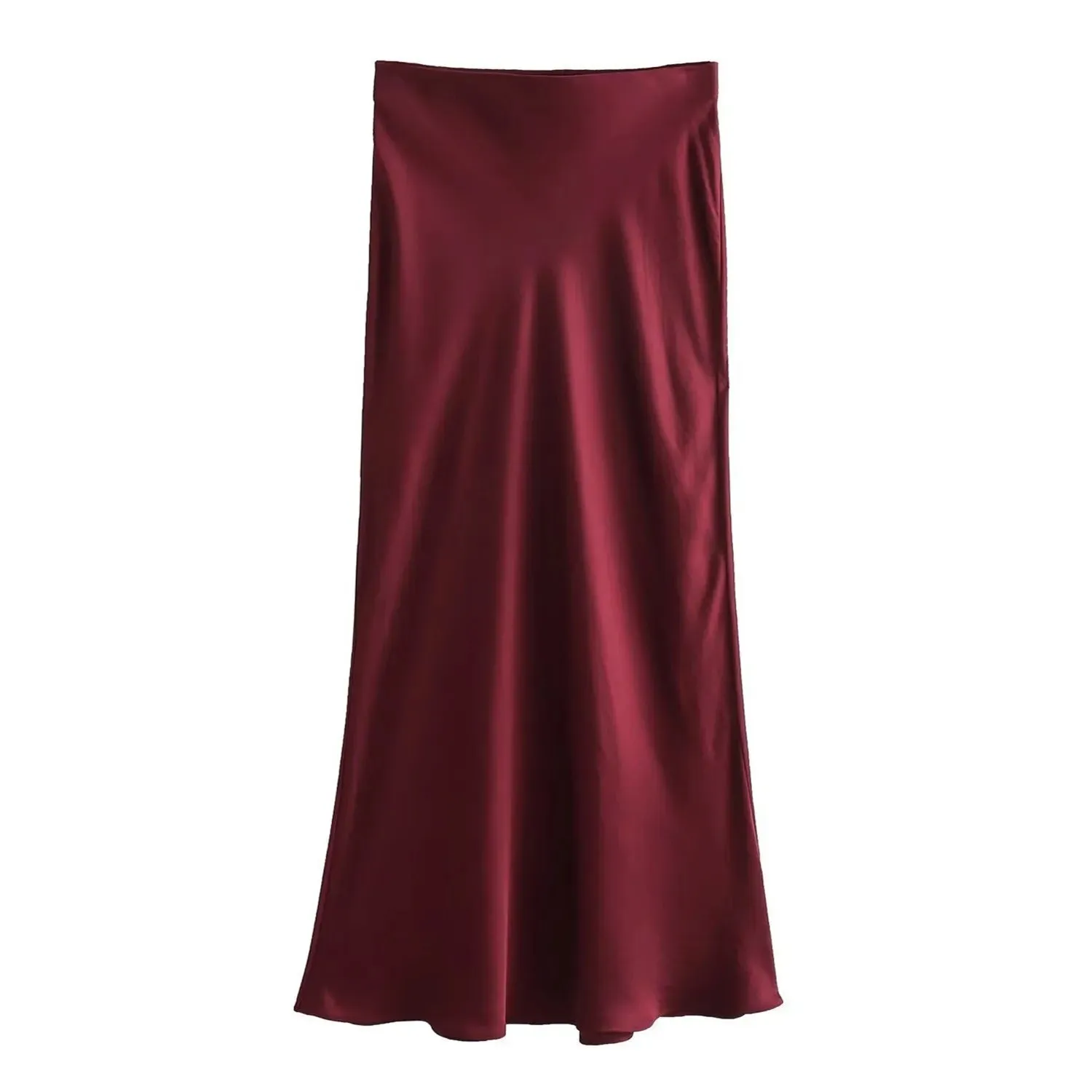 BB™ | Elegant Satin Midi Skirt