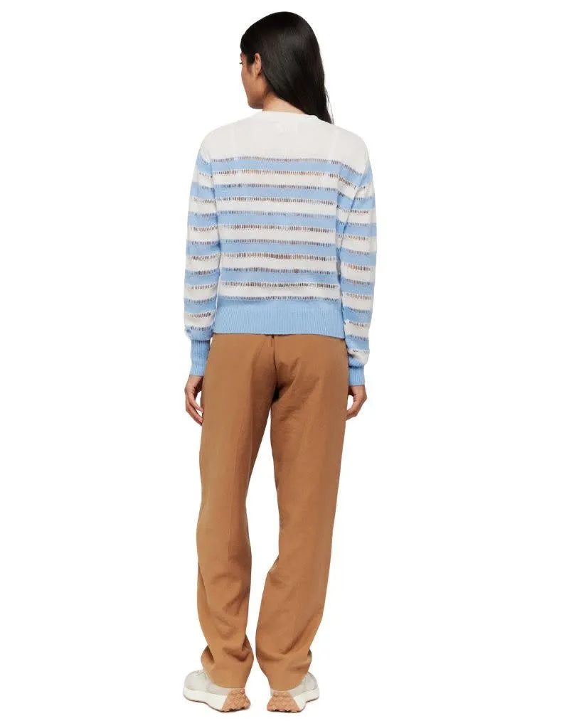 Beach Stripe Crew in Splash