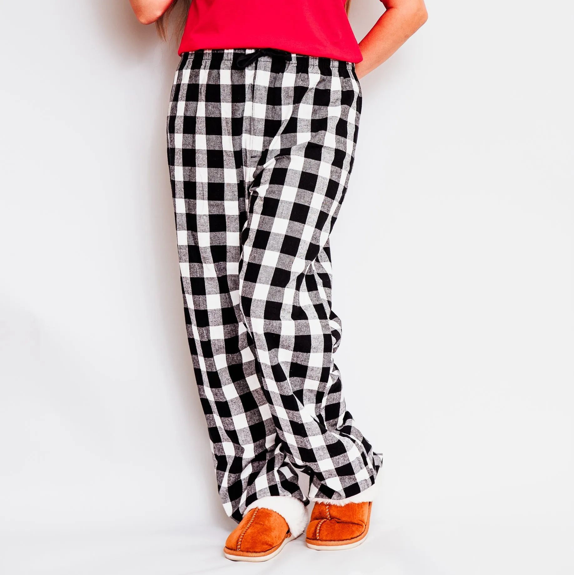 Believe Bold  | Plaid Pajama Set