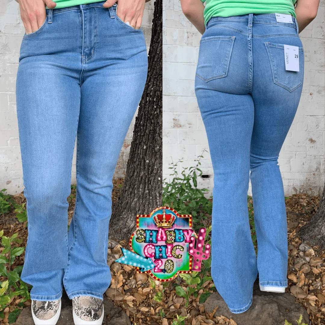 Bella High Rise Flare Jeans