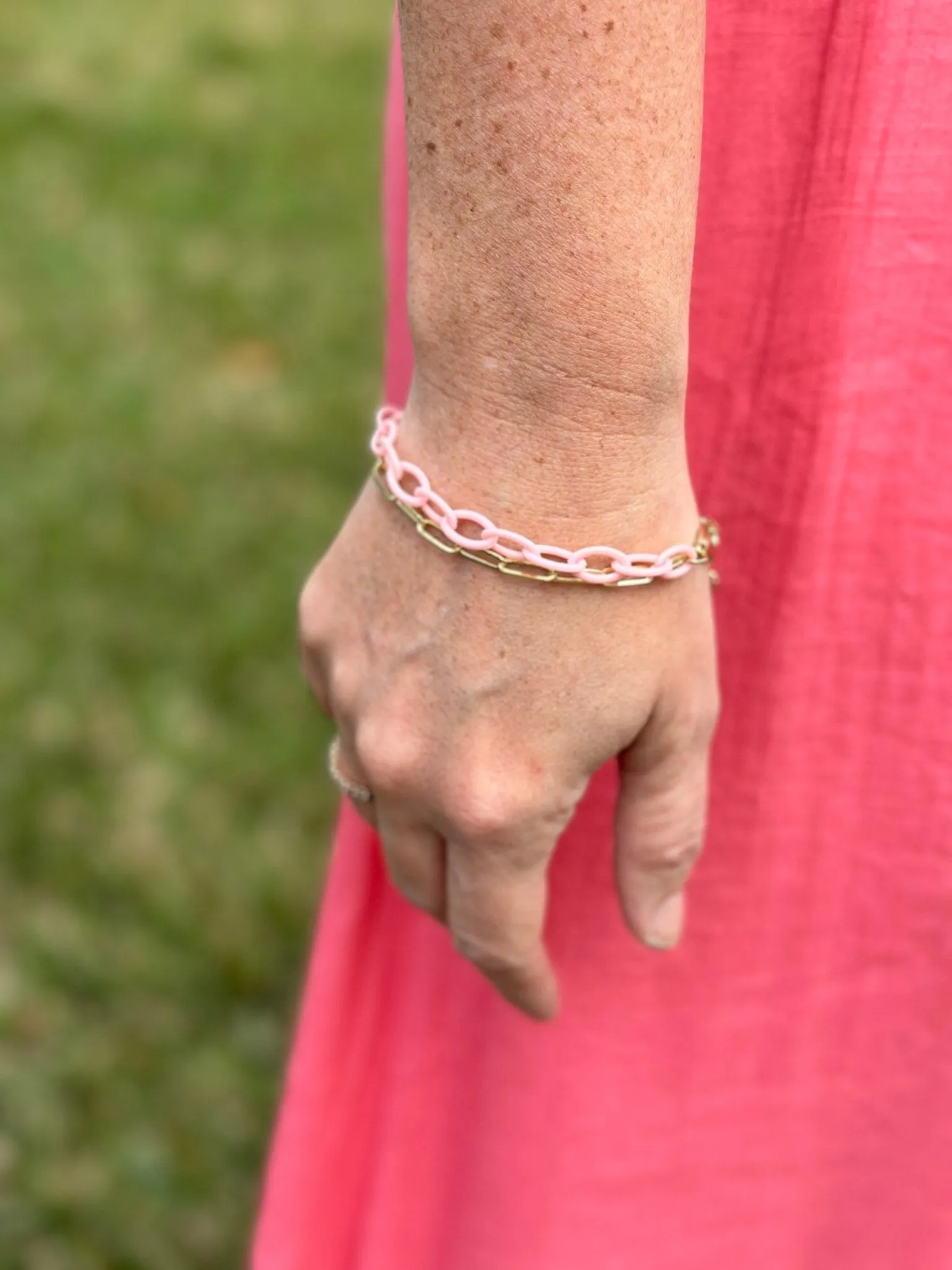 Benjamin Layered Link Bracelet