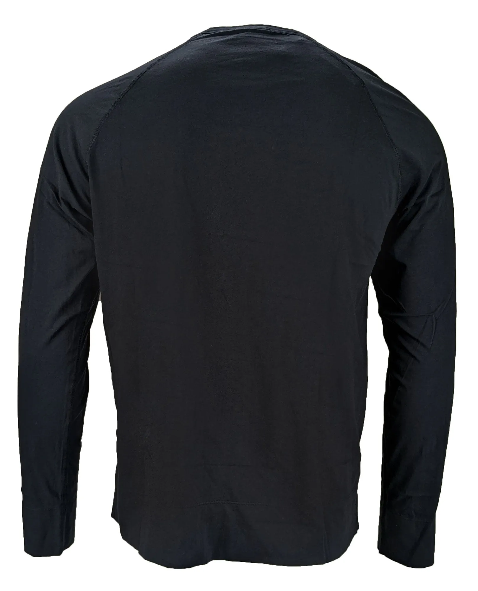 Benson Men's Navy Long Sleeve Pocket Tee BT07 Size Large NWT