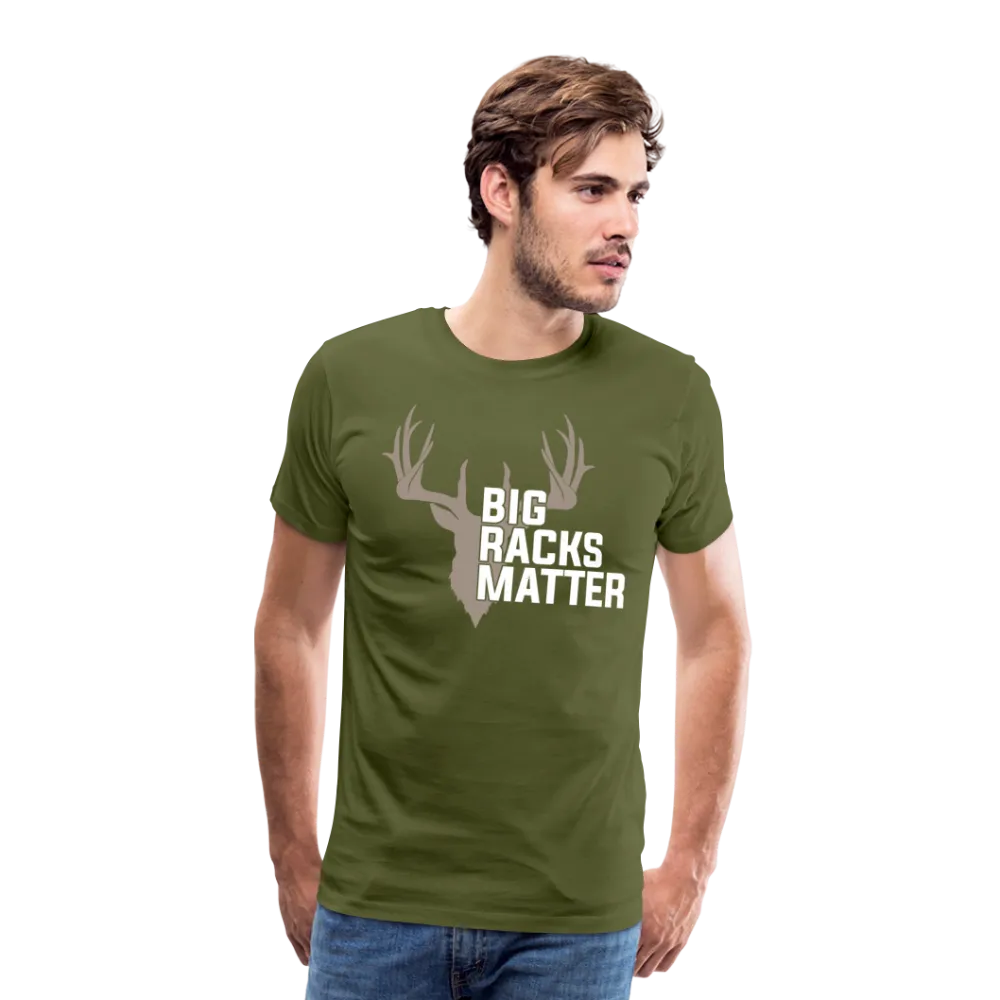 Big Racks Matter Men's Premium T-Shirt (KS1024)