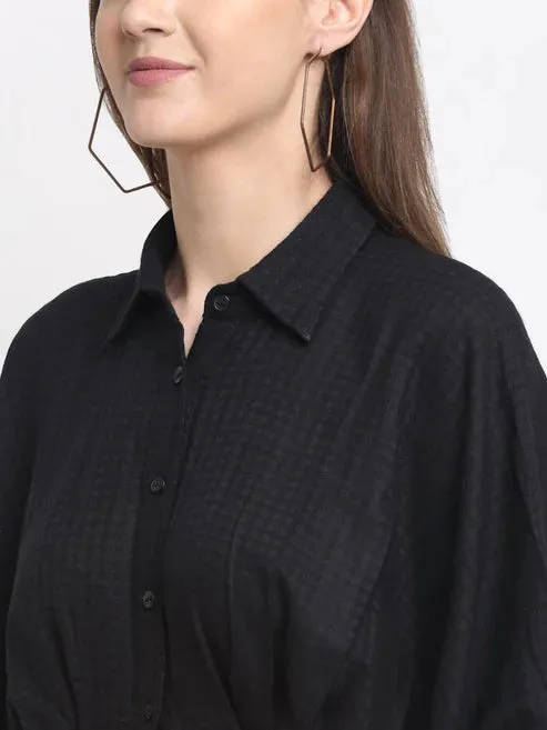 Black Asymmetric Dress