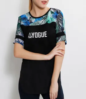 Black Illusion Long T-Shirt