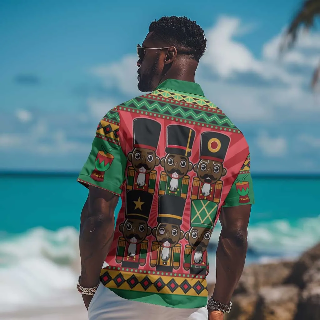 Black Nutcrackers Hawaiian Shirt Afro Christmas DT03