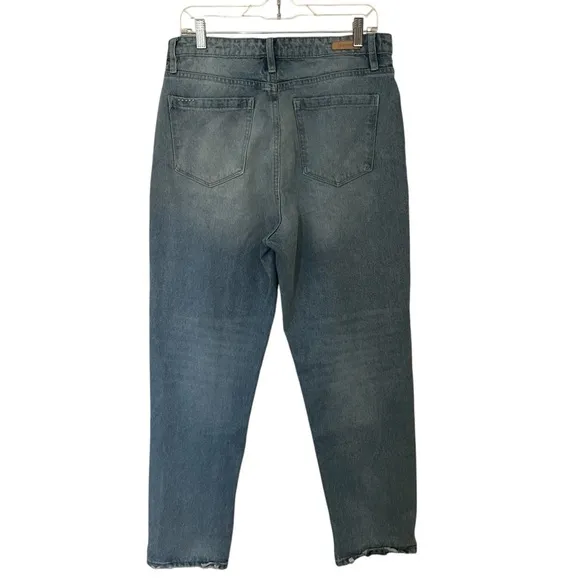 BLANK NYC THE MADISON CROP JEANS IN LIGHT WASH SIZE 30.
