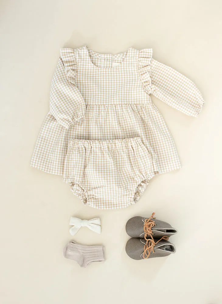 Bloomer - Gingham Tan