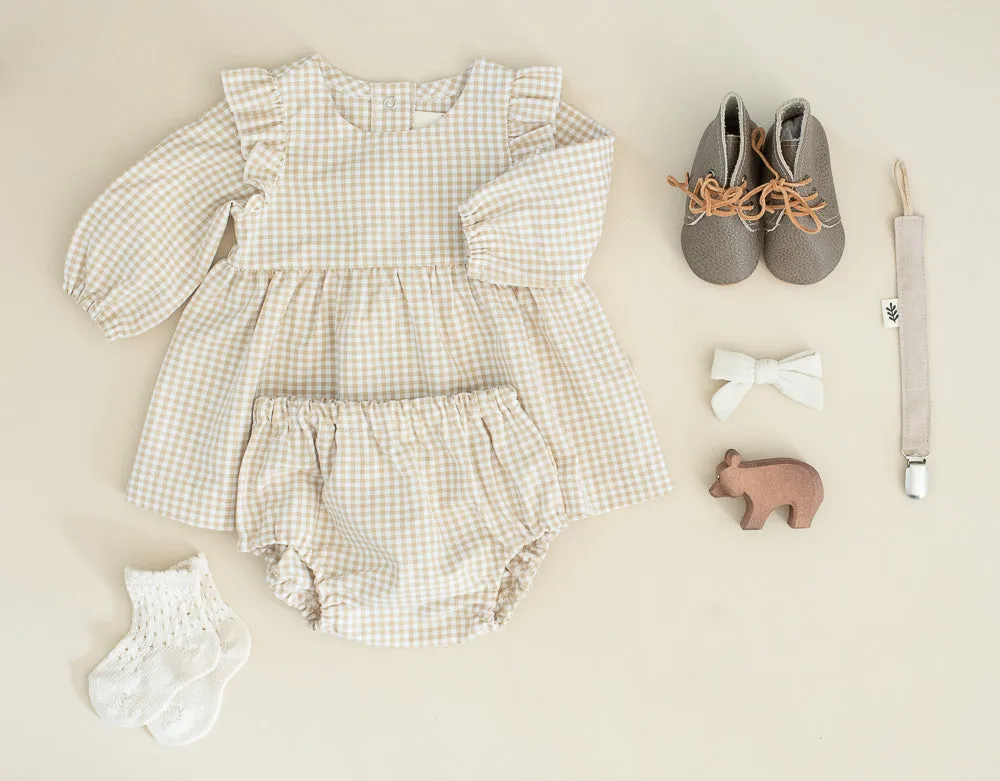 Bloomer - Gingham Tan