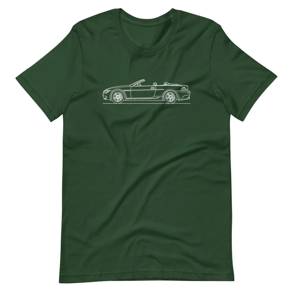 BMW E64 M6 silhouette t-shirt