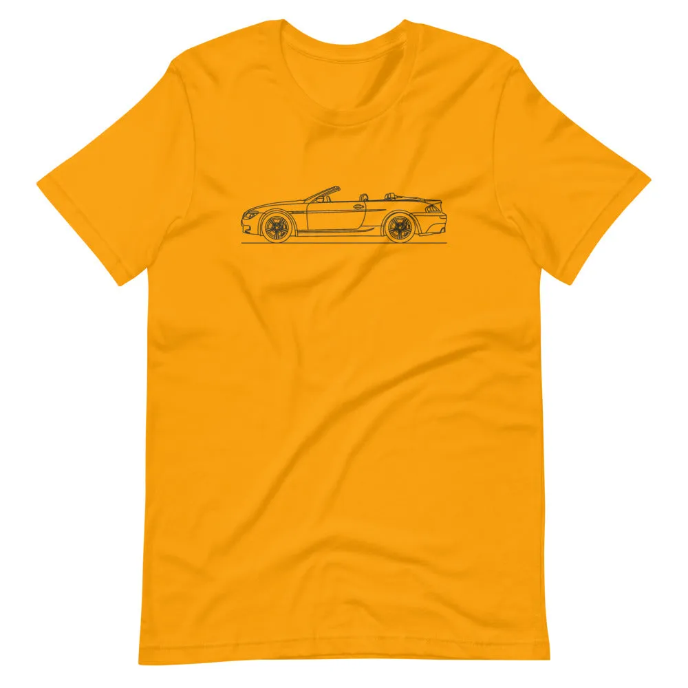 BMW E64 M6 silhouette t-shirt