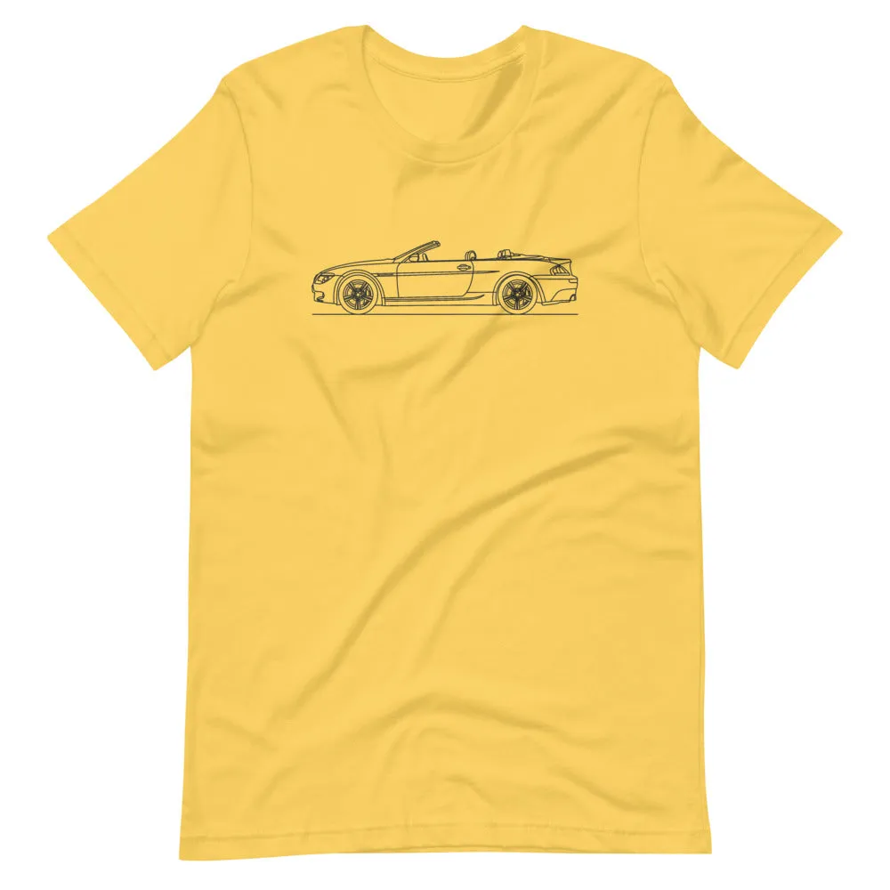 BMW E64 M6 silhouette t-shirt