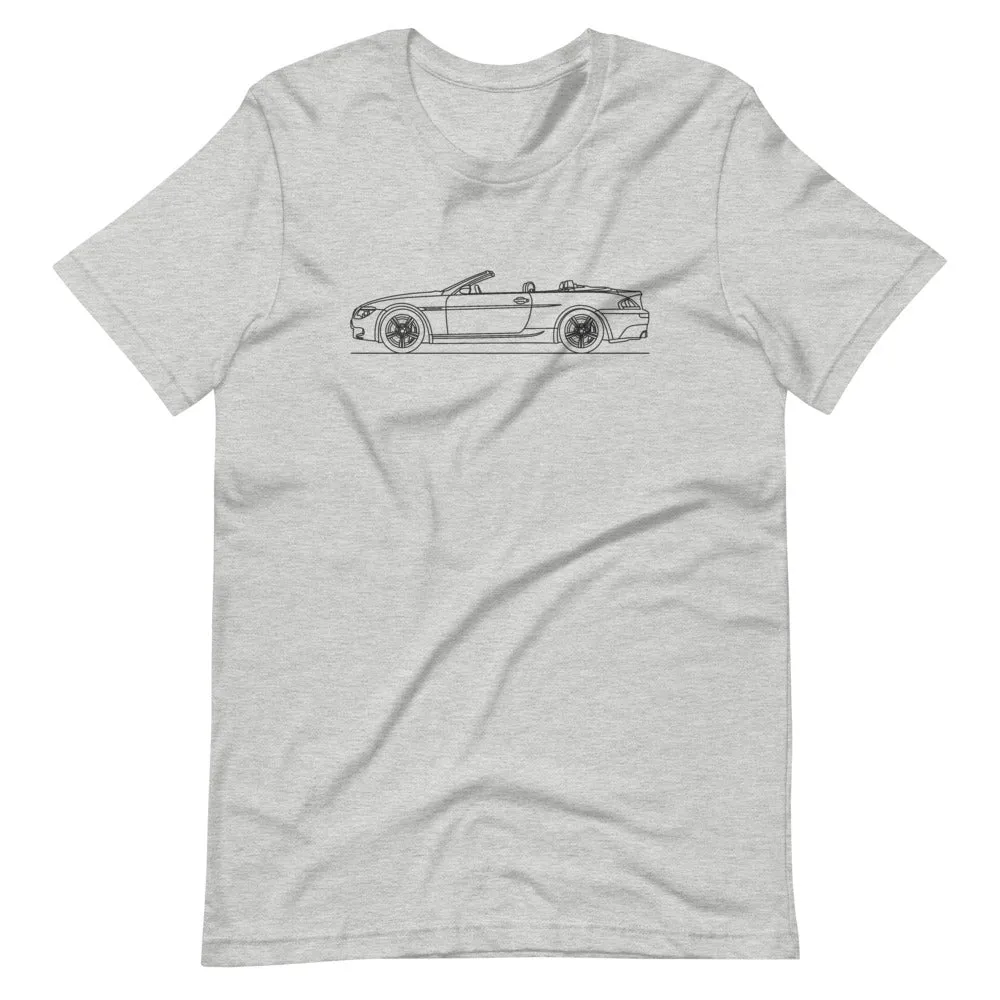 BMW E64 M6 silhouette t-shirt
