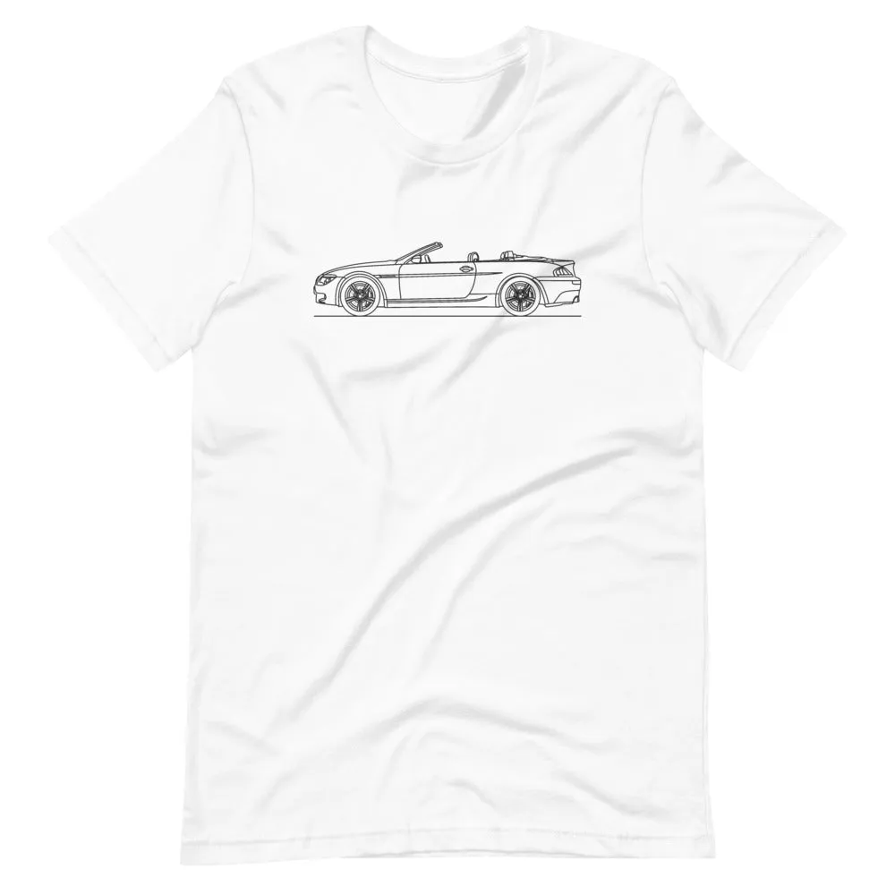 BMW E64 M6 silhouette t-shirt