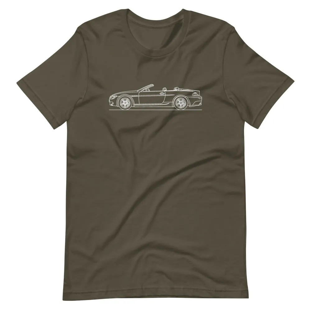 BMW E64 M6 silhouette t-shirt