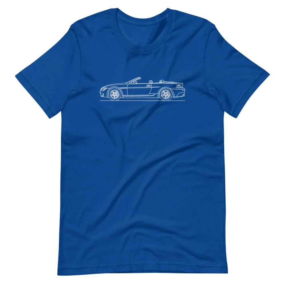 BMW E64 M6 silhouette t-shirt