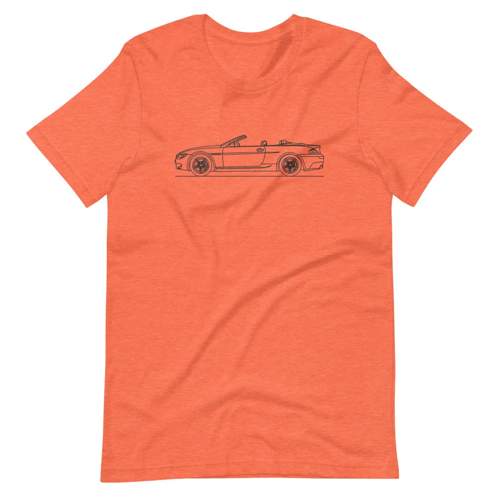 BMW E64 M6 silhouette t-shirt