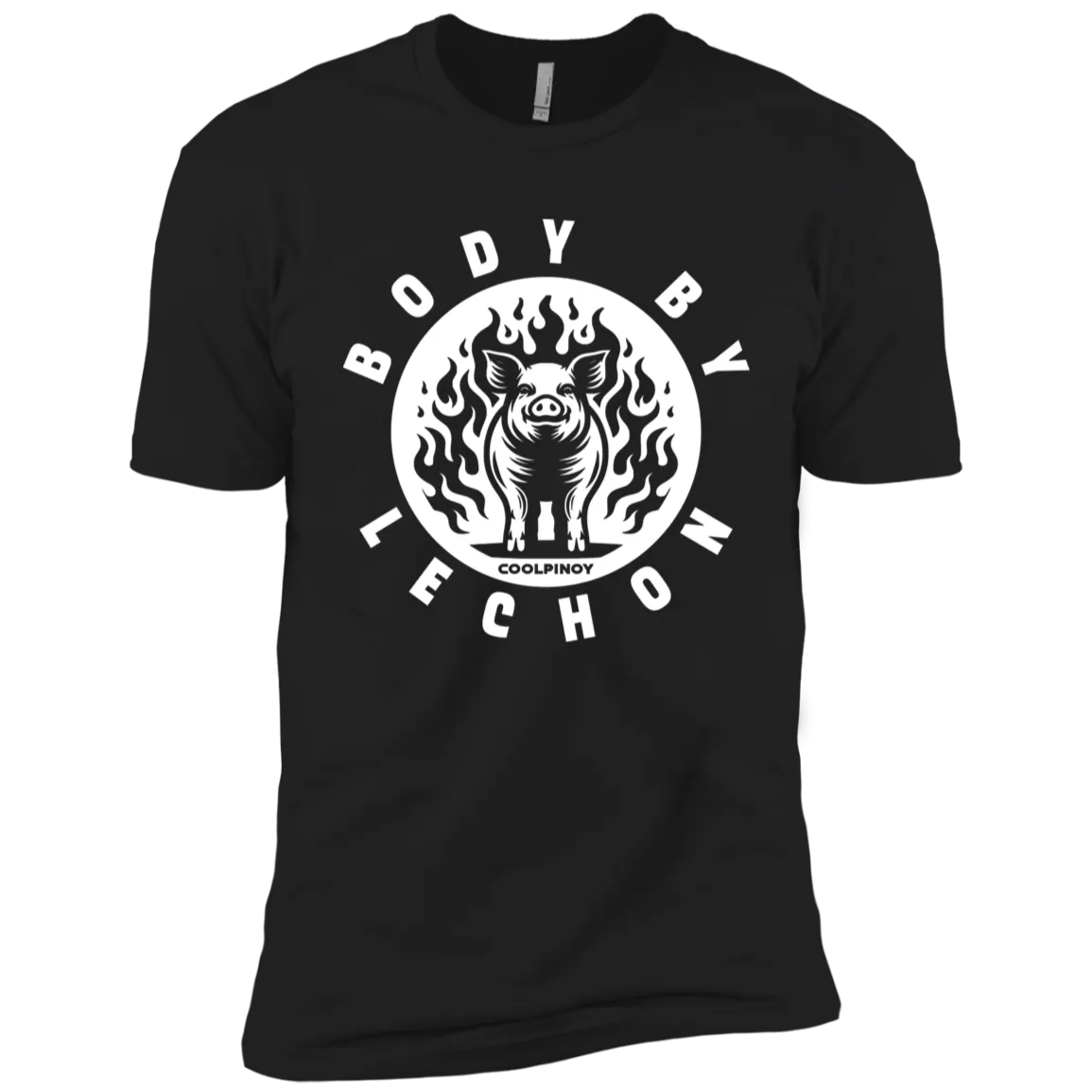 Body By Lechon Circle Youth Cotton T-Shirt