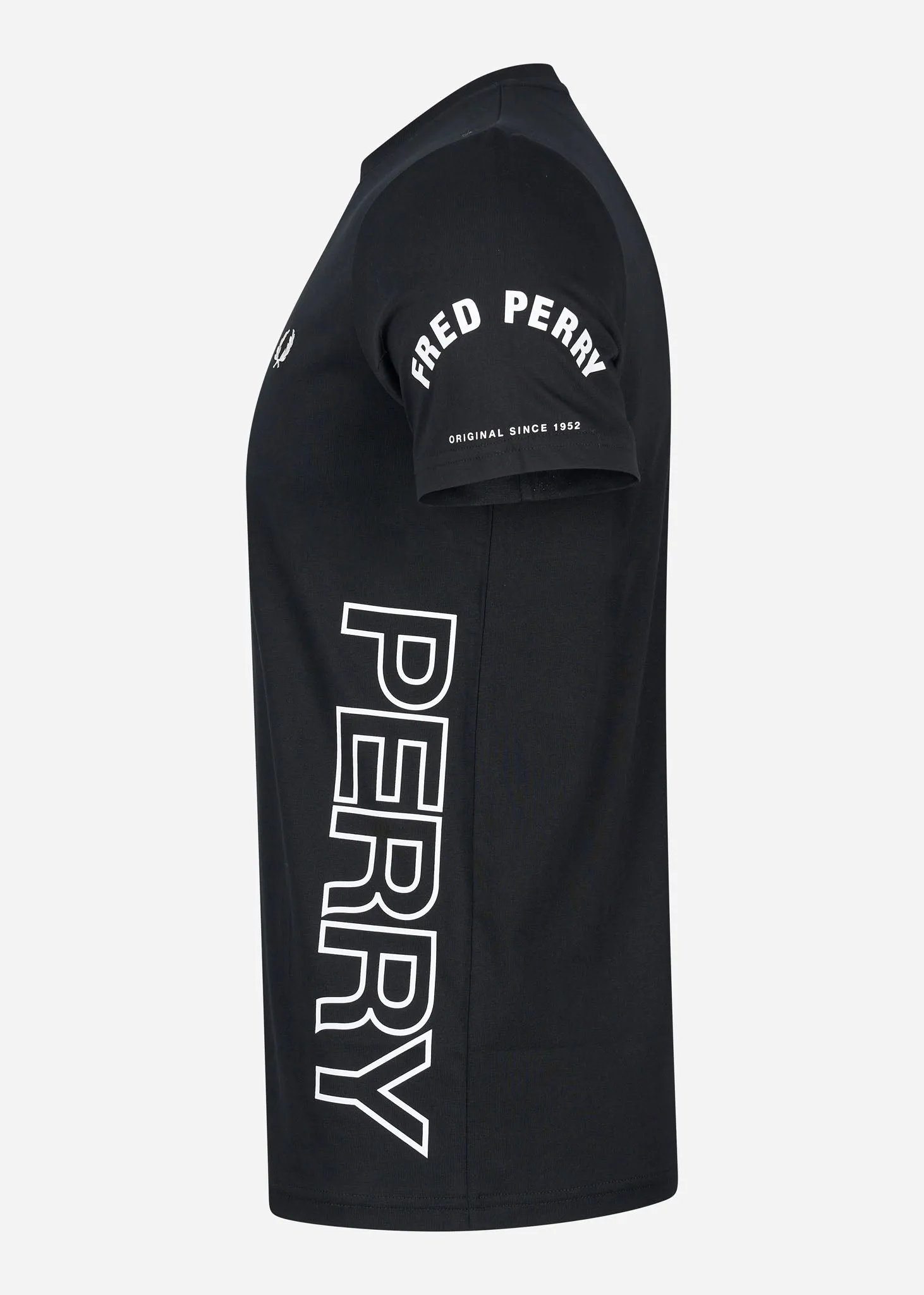 Bold branding t-shirt - black