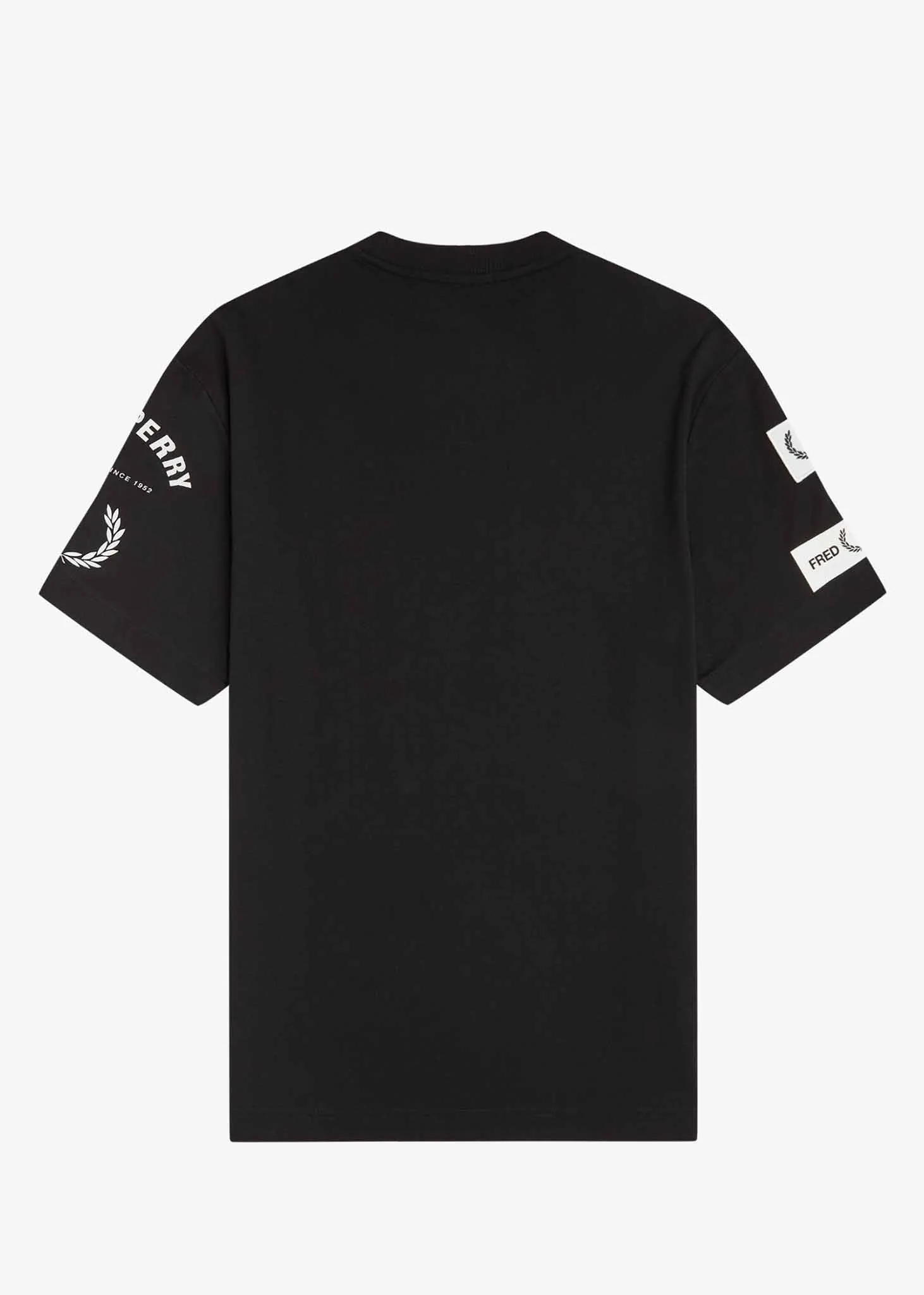 Bold branding t-shirt - black