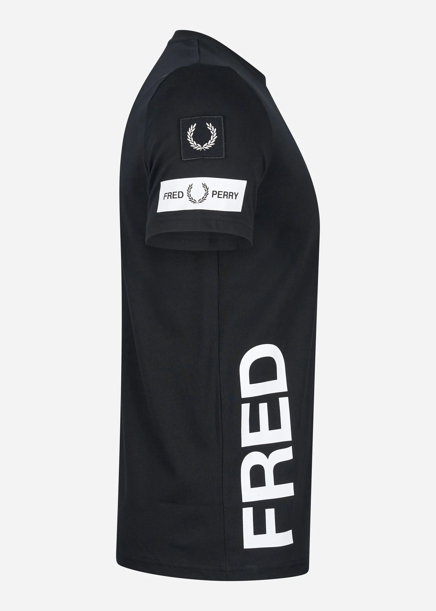 Bold branding t-shirt - black