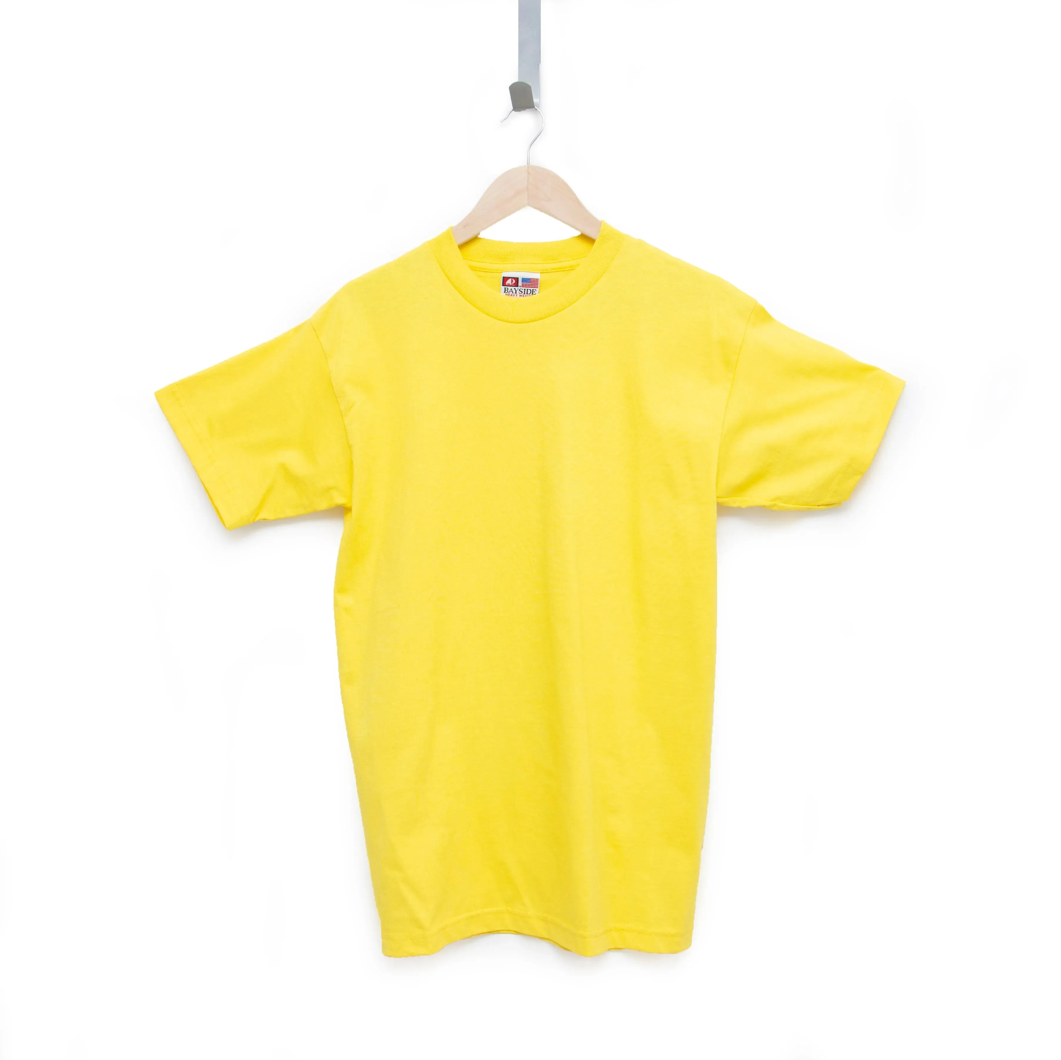 Bold Colored Heavyweight 100% Cotton T-Shirt - Made in USA