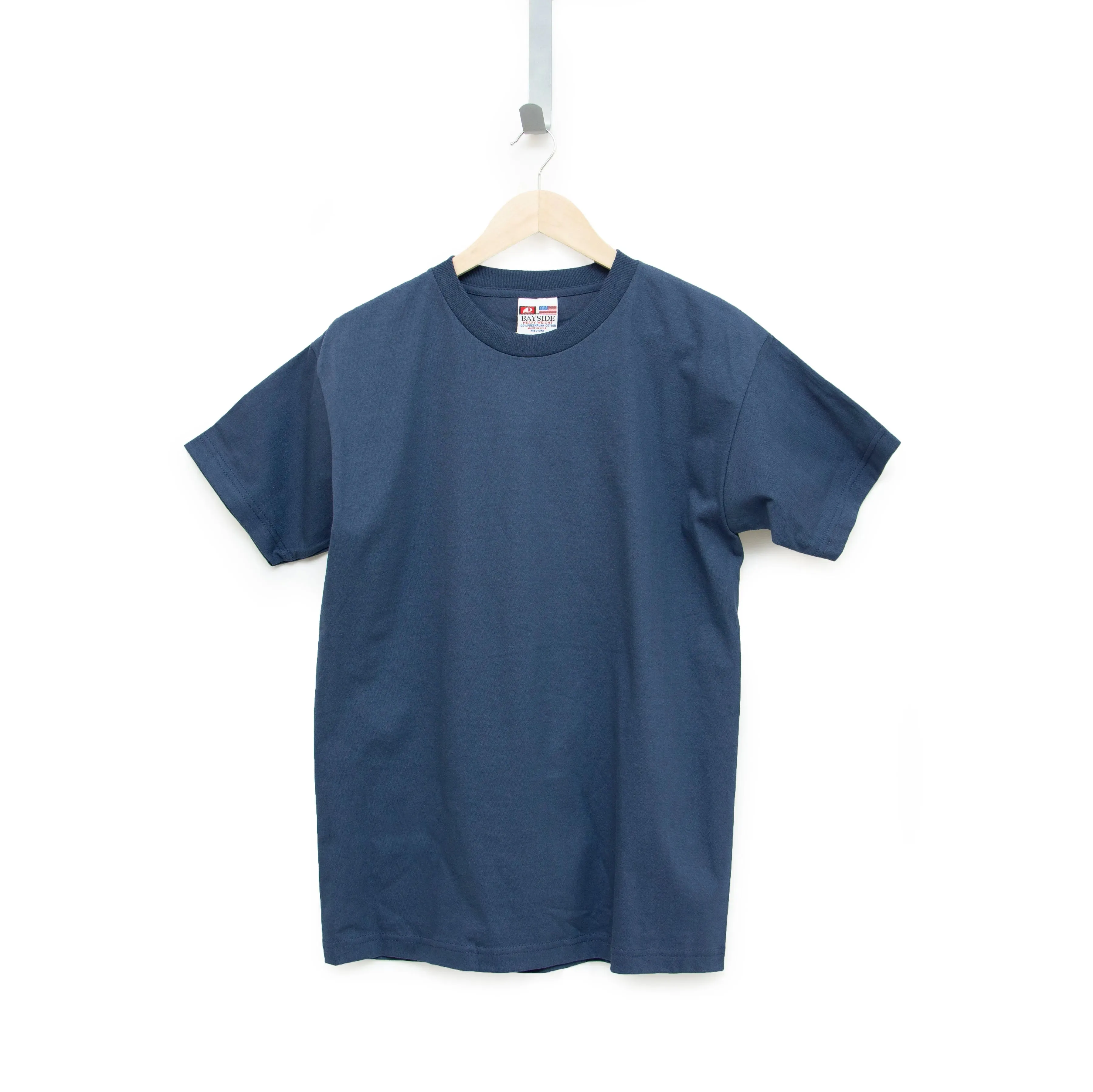 Bold Colored Heavyweight 100% Cotton T-Shirt - Made in USA
