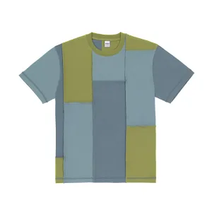 Boxy T-Shirt Patchwork, Mossy Quilt