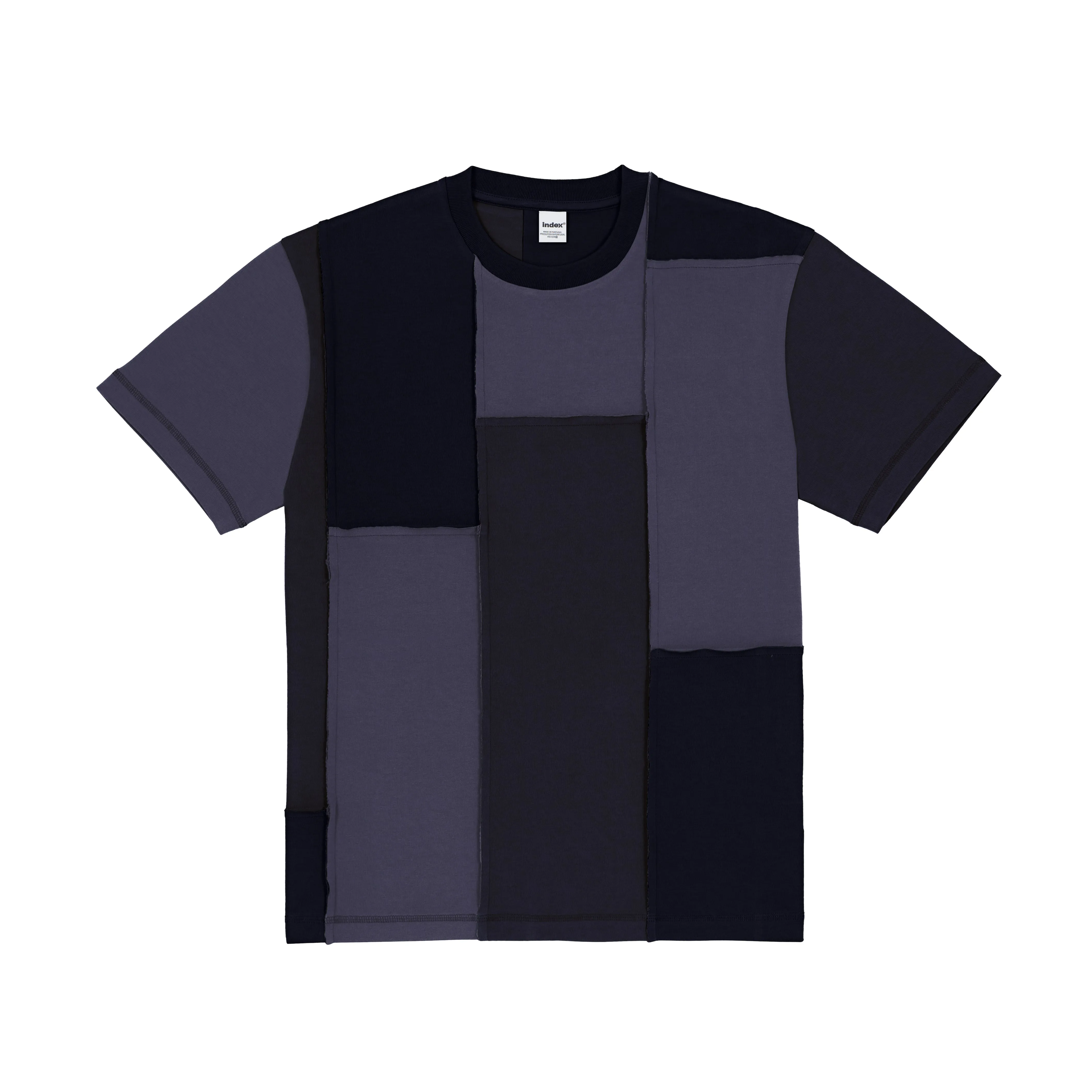 Boxy T-Shirt Patchwork, Ocean Puzzle