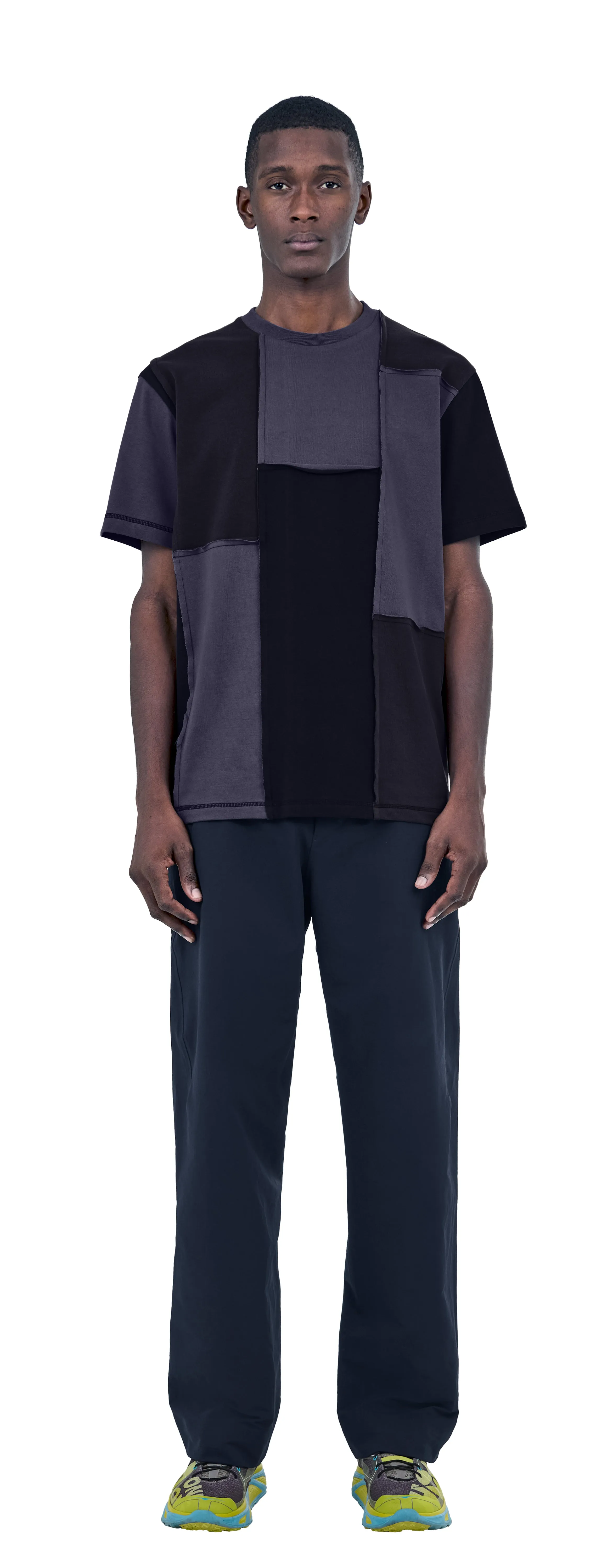 Boxy T-Shirt Patchwork, Ocean Puzzle