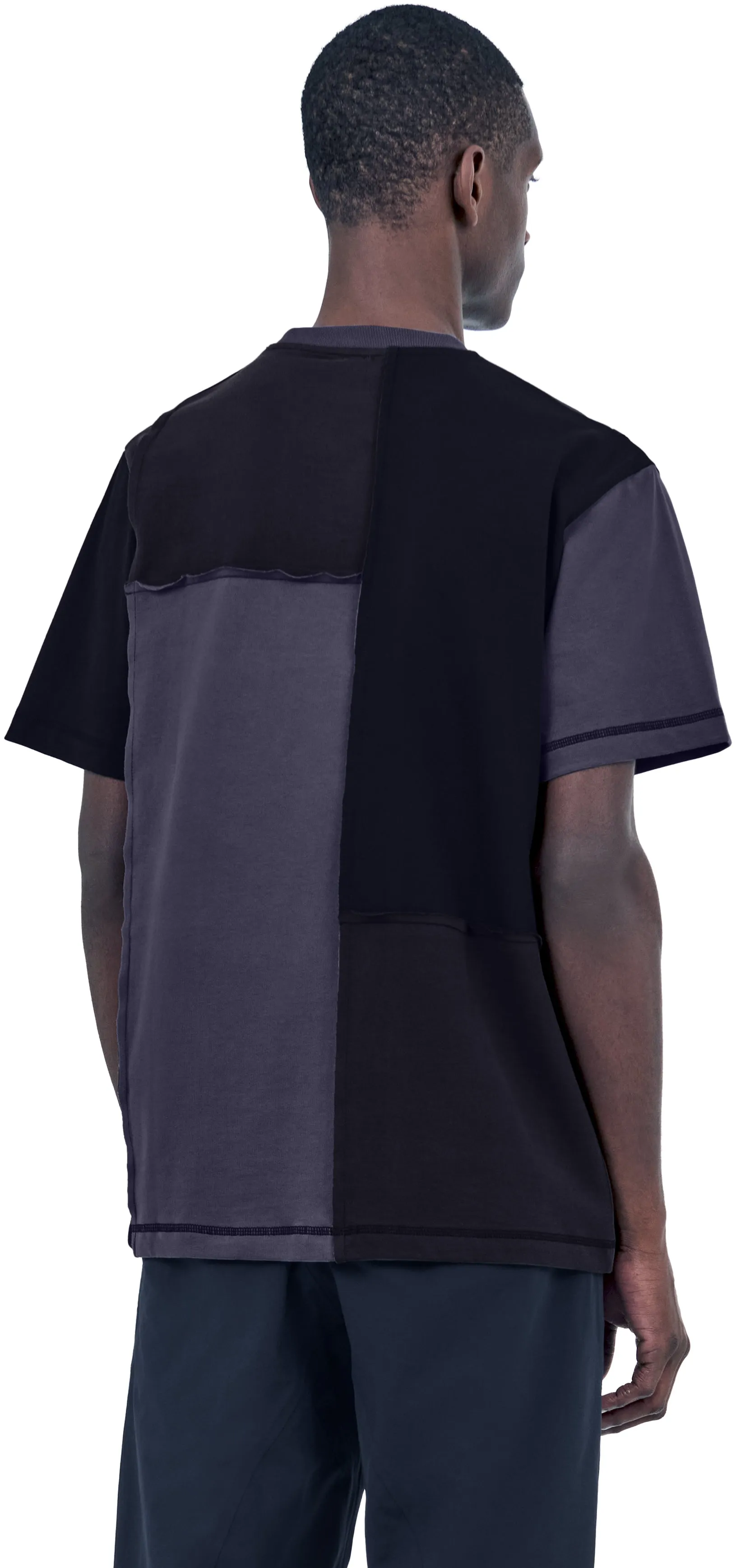 Boxy T-Shirt Patchwork, Ocean Puzzle