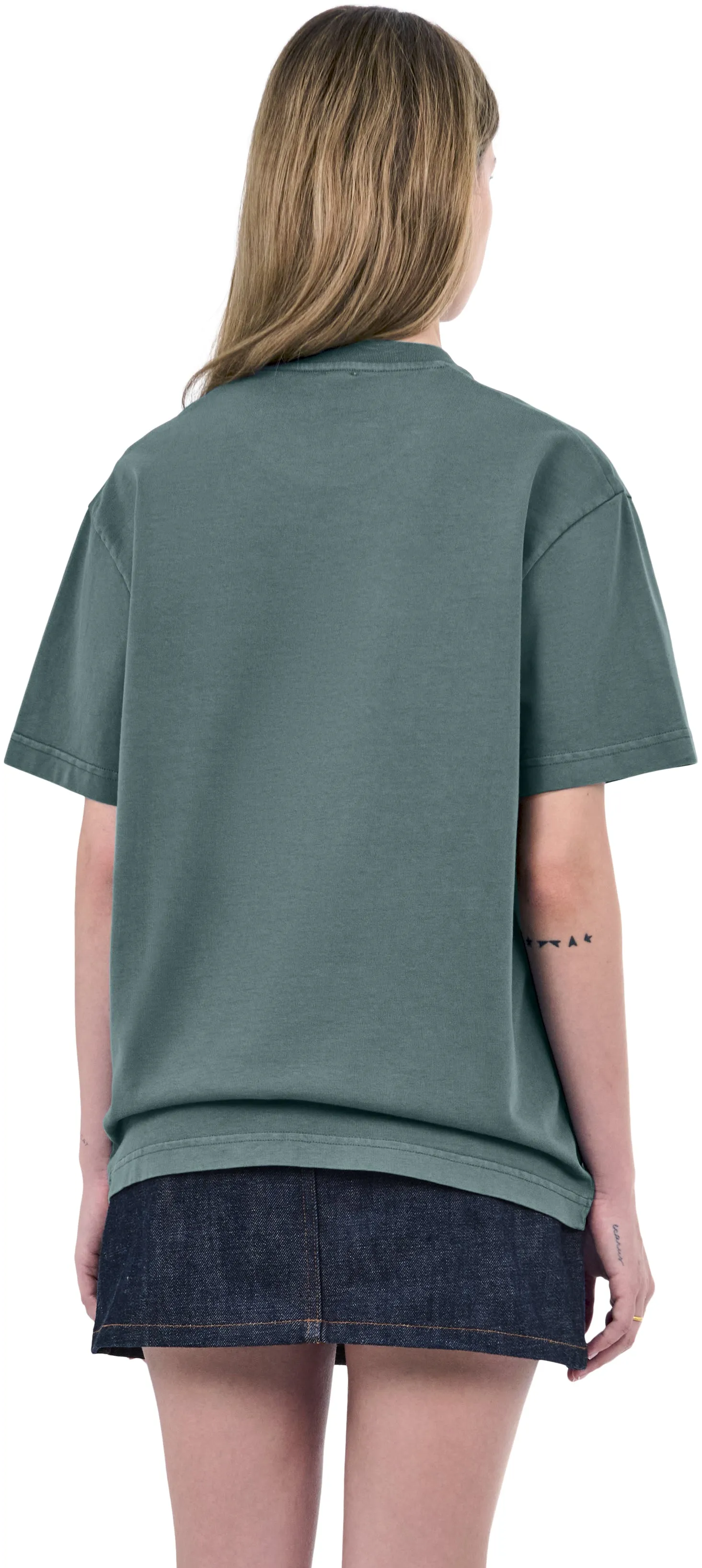 Boxy T-Shirt, Shadow Leaf