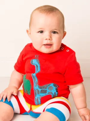 Brave and Bold Tee 0-6 Months