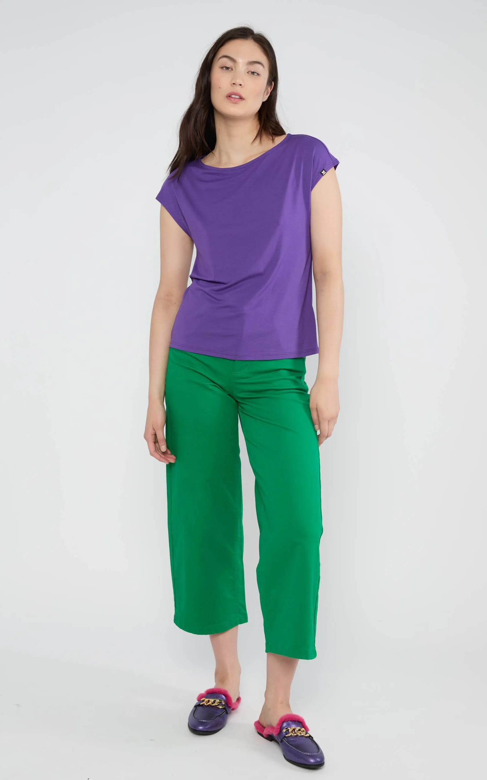 Breezy Flowgirl Bold Grape Lilac