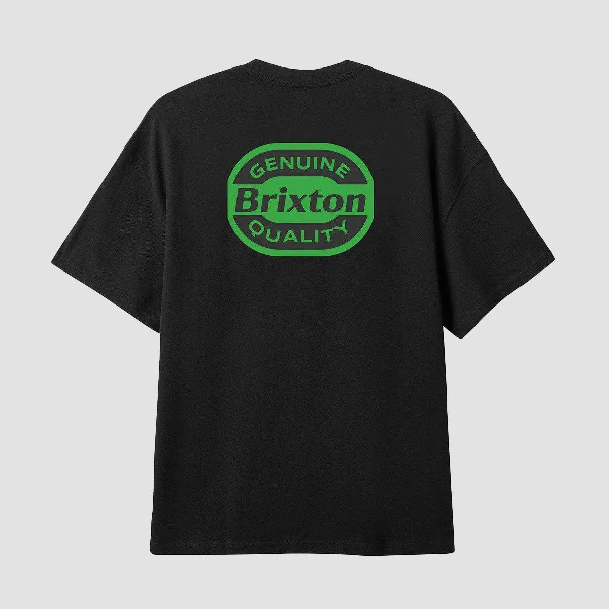 Brixton Neon Keaton T-Shirt Black