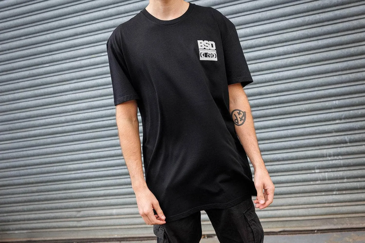 BSD Mixtape Unreel T-shirt Black