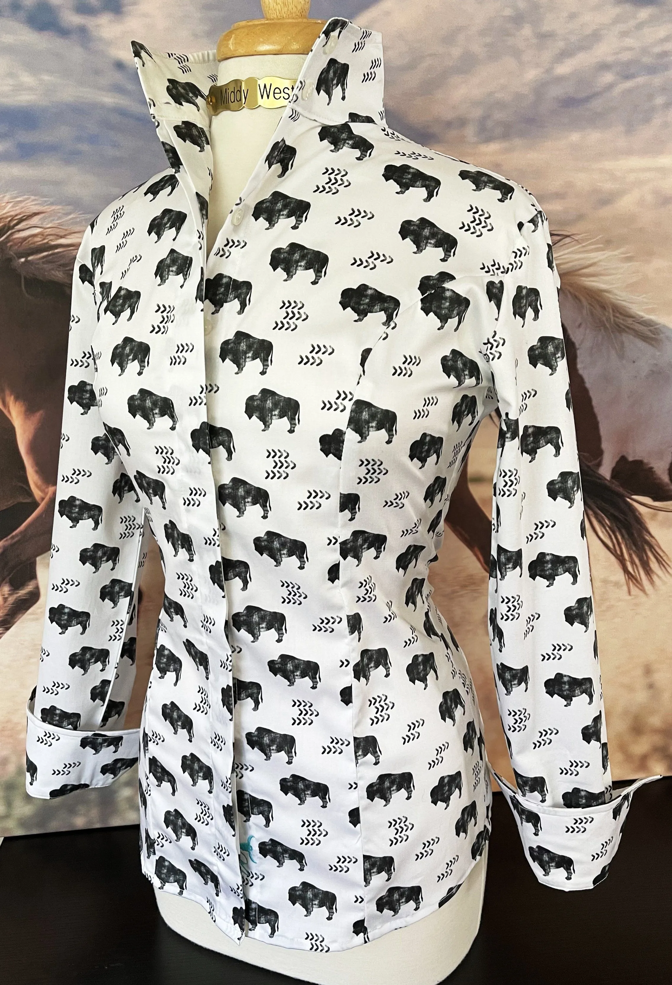 BUFFALO LOVE ON WHITE