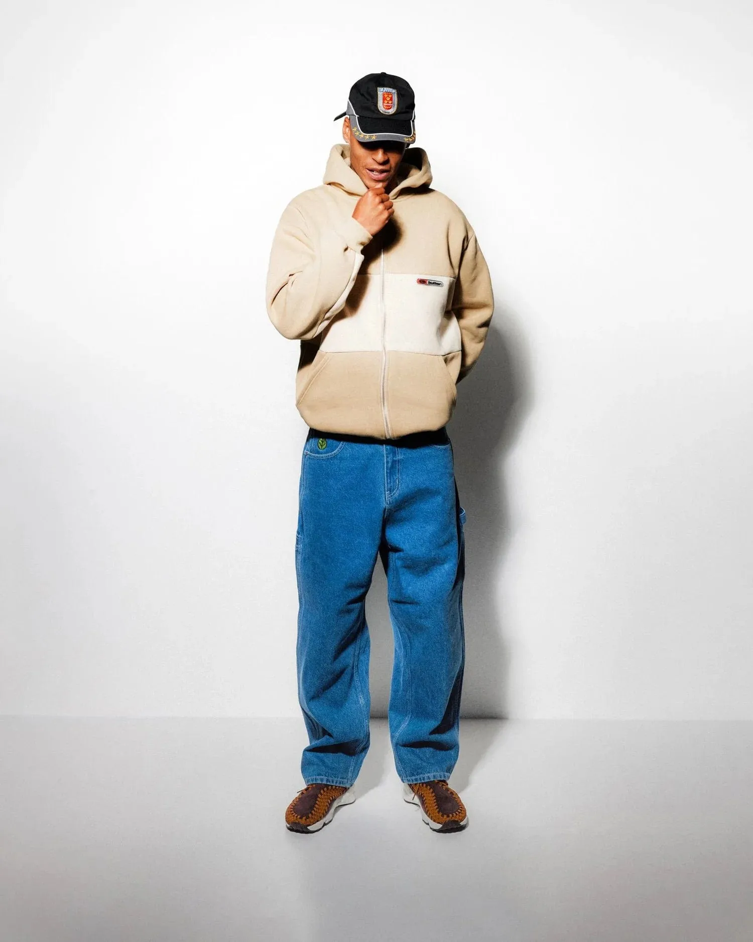 Butter Goods Weathergear Heavy Weight Denim Jeans Light Mid Blue