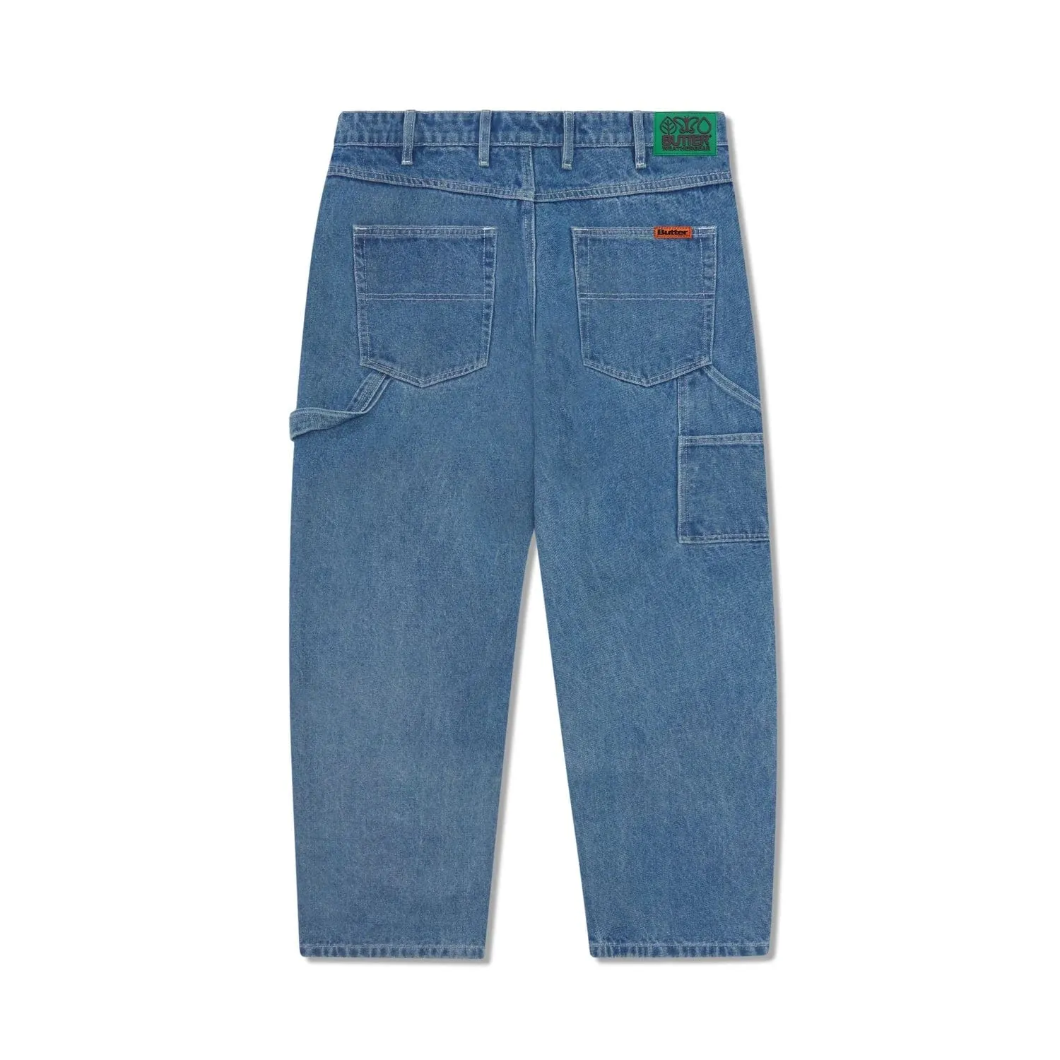 Butter Goods Weathergear Heavy Weight Denim Jeans Light Mid Blue