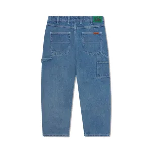 Butter Goods Weathergear Heavy Weight Denim Jeans Light Mid Blue