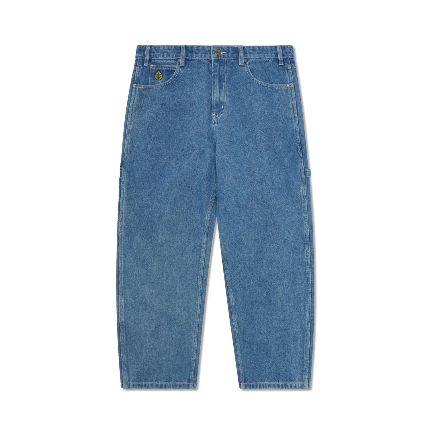 Butter Goods Weathergear Heavy Weight Denim Jeans Light Mid Blue
