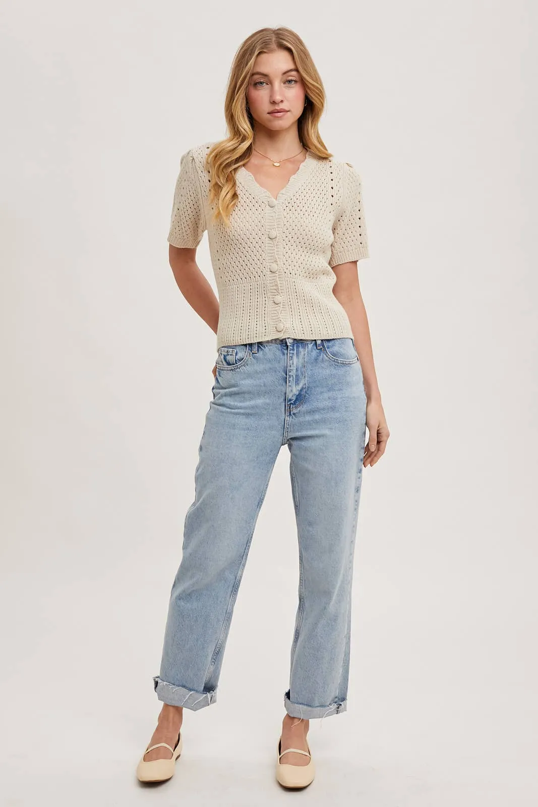 Carmen Short Sleeve Cardigan