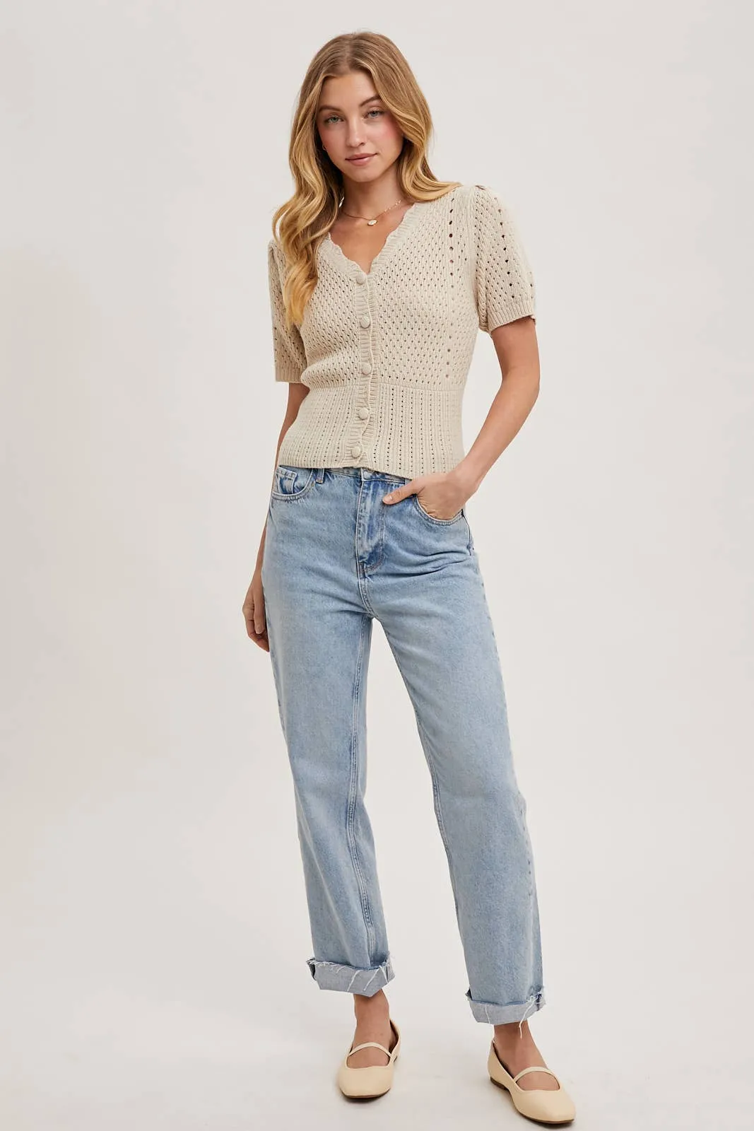 Carmen Short Sleeve Cardigan