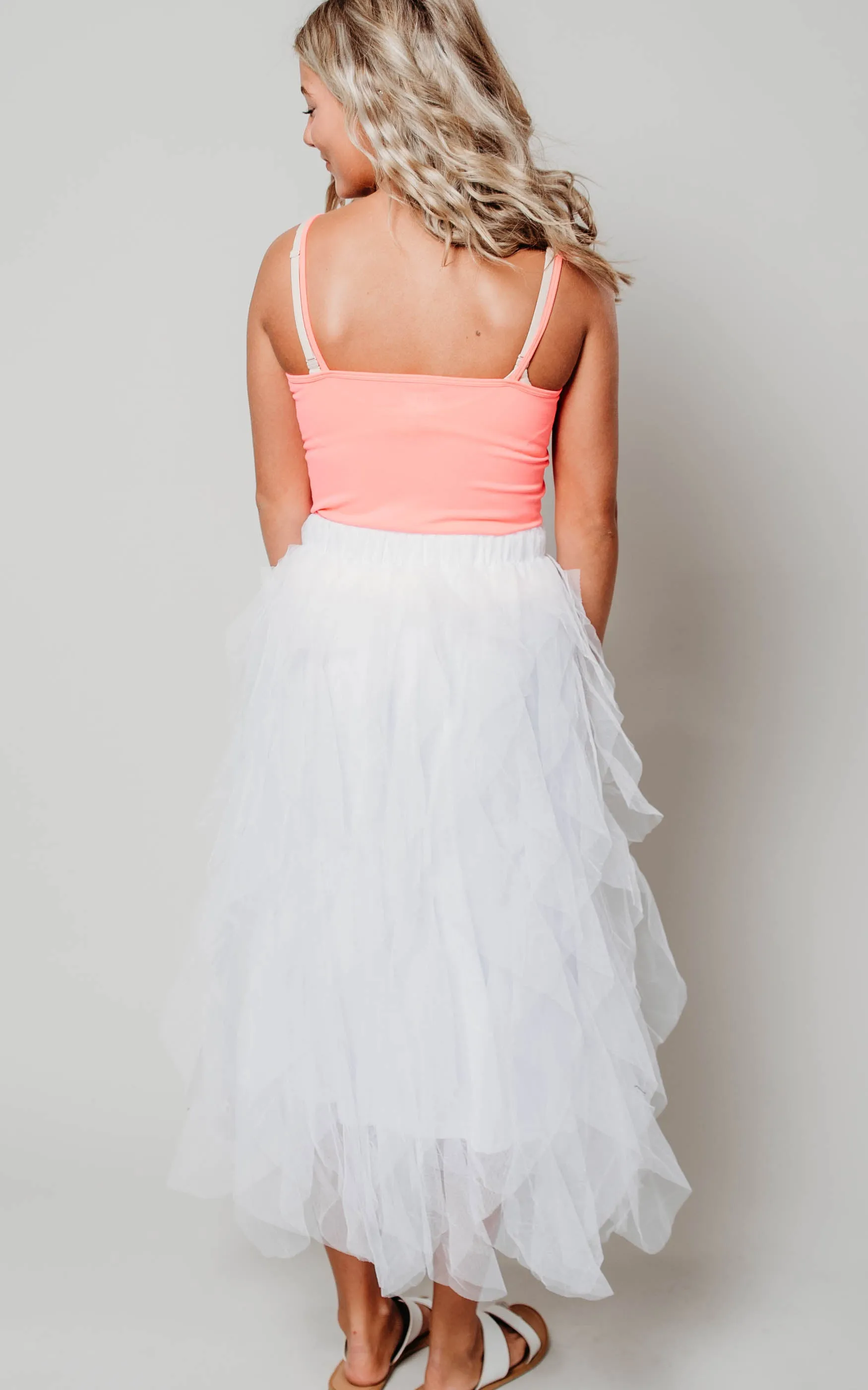 Carrie Bradshaw White Tulle Skirt - Final Sale