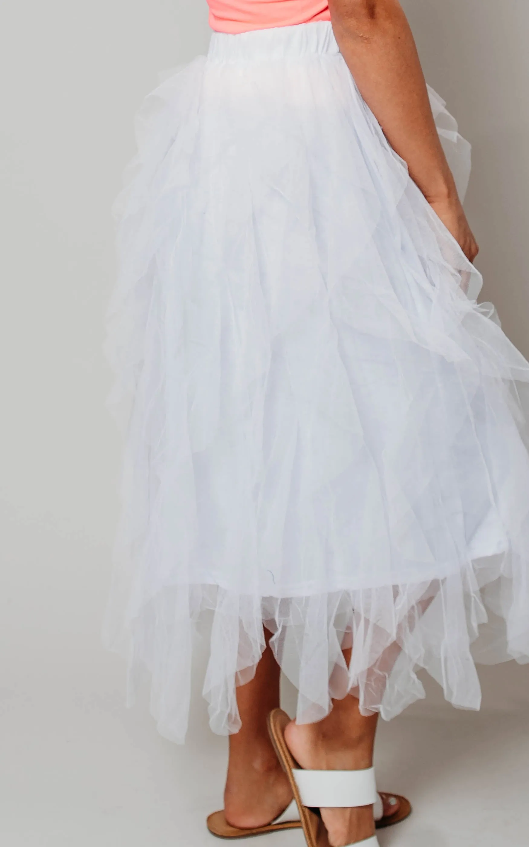 Carrie Bradshaw White Tulle Skirt - Final Sale