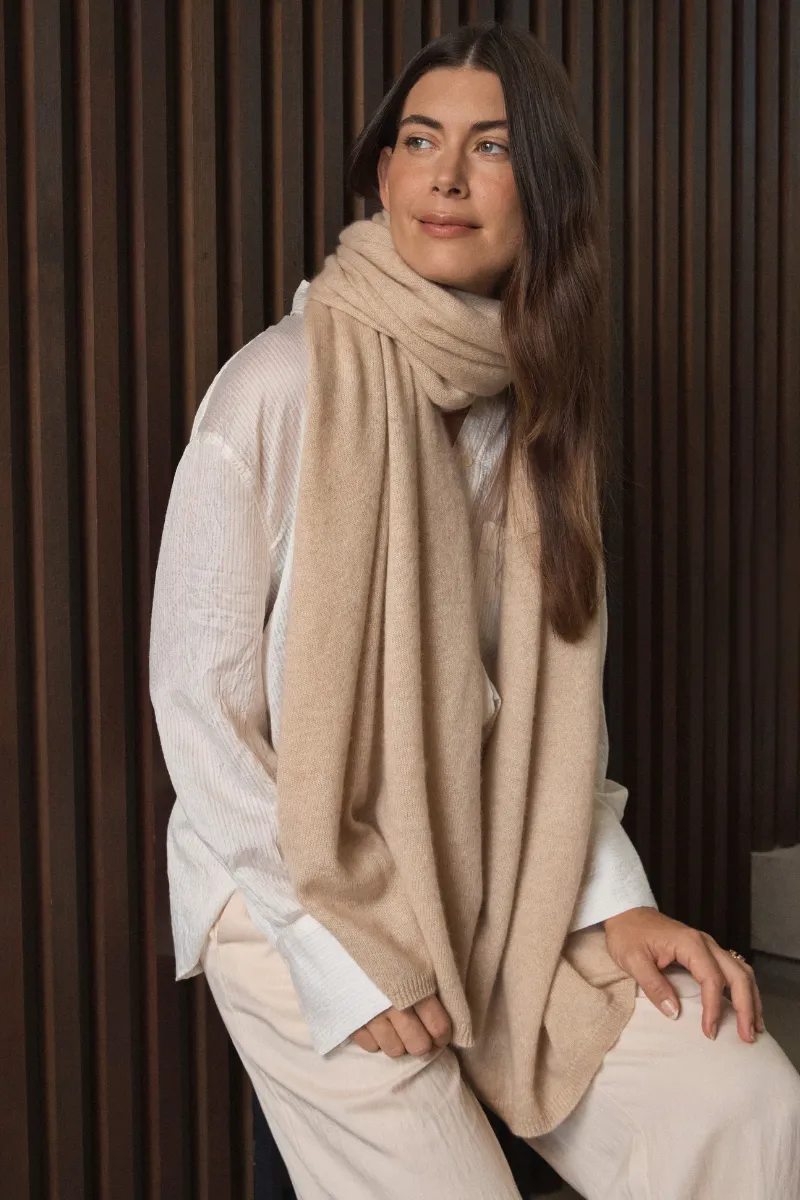 Cashmere Oat Neutral Wrap