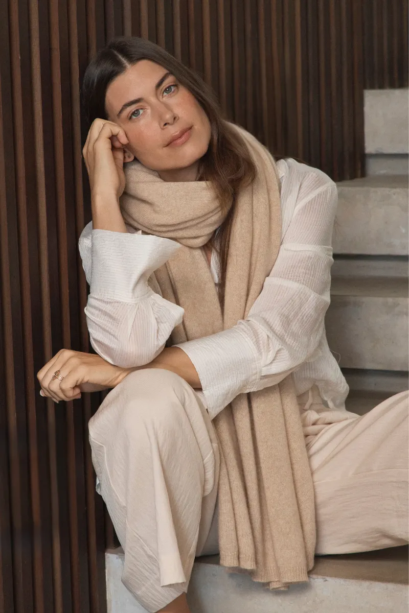 Cashmere Oat Neutral Wrap