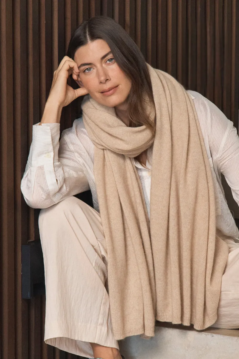 Cashmere Oat Neutral Wrap