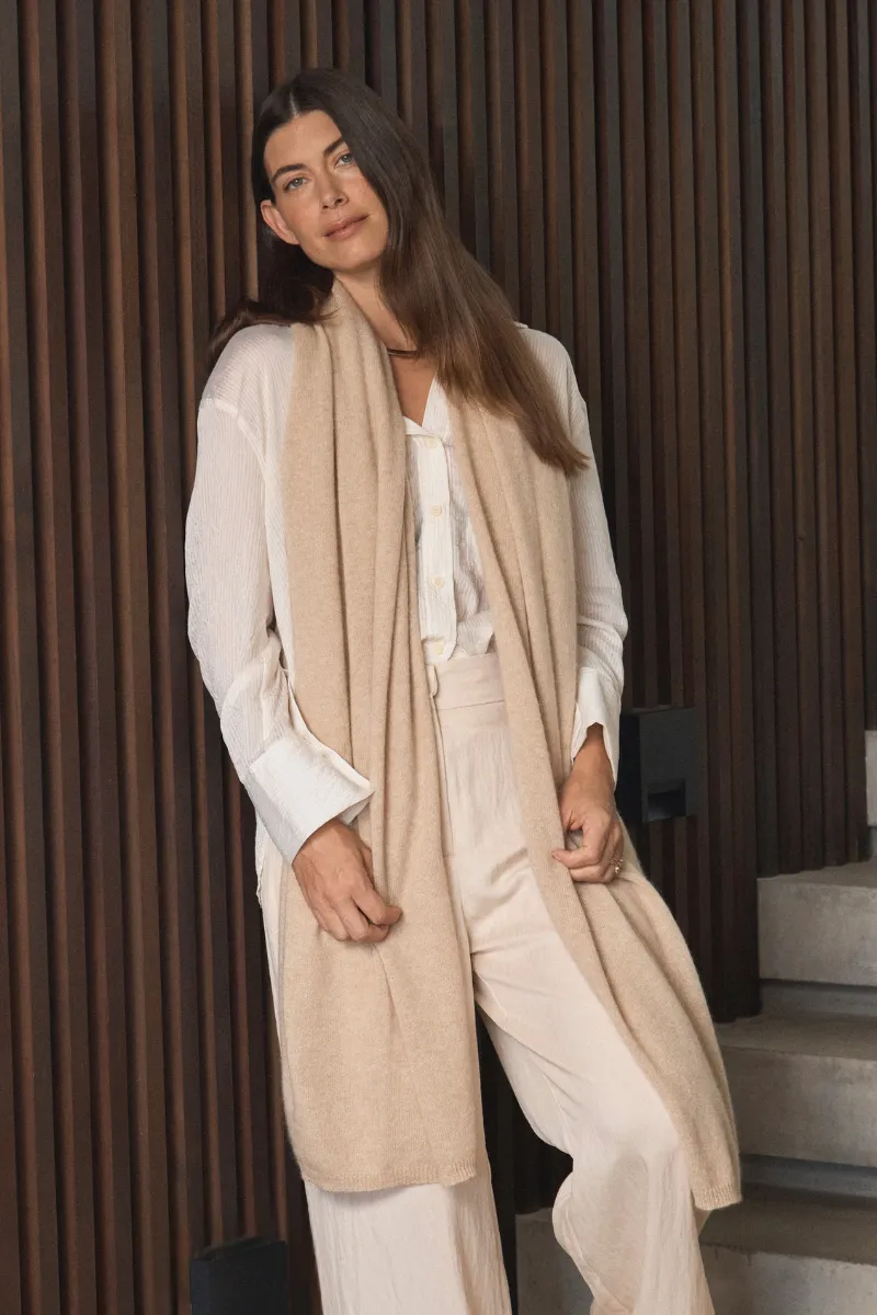 Cashmere Oat Neutral Wrap